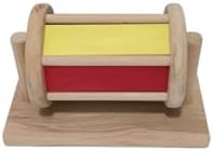 Montessori Spinning Drum, Rainbow Spinning Drum, Wooden Spinning Rainbow Drum, Sensory Development Toys, Montessori Toys, Baby Shower Gift - Image 6