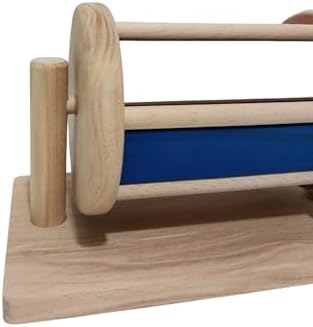 Montessori Spinning Drum, Rainbow Spinning Drum, Wooden Spinning Rainbow Drum, Sensory Development Toys, Montessori Toys, Baby Shower Gift - Image 2