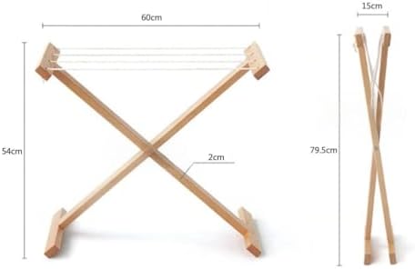 Montessori Wooden Clothes Drying Rack - Image 7