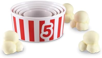 Learning Resources Smart Snacks Count 'em Up Popcorn, Counting Game, Math Games, Set of 15, Ages 18 Months+ - Image 3