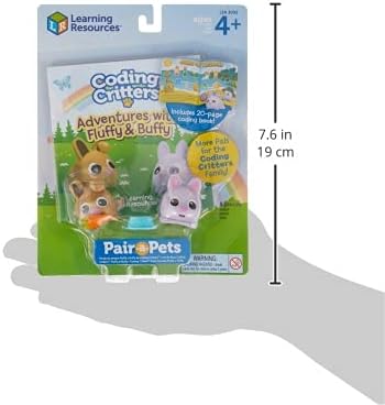 Learning Resources Coding Critters Pair a Pets Bunnies Fluffy & Buffy - Image 5