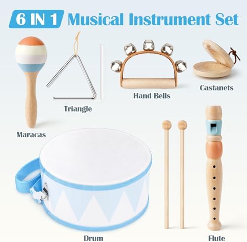 Vanplay Snare Drum Set for Toddler Toys for 2 3 Year Old Boys Girls Gifts - Image 2