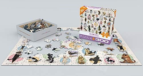 EuroGraphics Yoga Puppies 300-Piece Puzzle (Small Box), Multi - Image 3