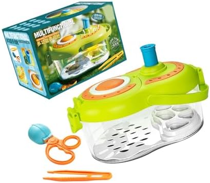Nature Explorers Set for Ages 4-12, Includes Observation Box, Led Light and Catcher, Outdoor Discovery Observation Box - Image 7