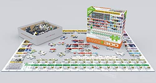 EuroGraphics (EURHR) Illustrated Periodic Table of The Elements 300Piece Puzzle 300Piece Jigsaw Puzzle - Image 3