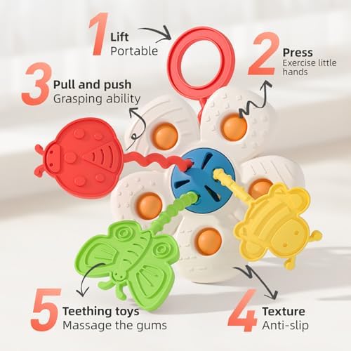 Montessori Pull String Toy for Baby 0-2 Years,Fine Motor Skills Development - Image 2