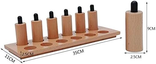 Adena Montessori Pressure Cylinders Elementary Montessori Materials for 3 Year Old - Image 9