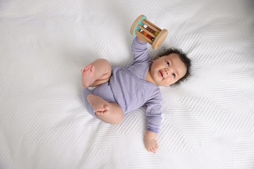Lovevery, Montessori Rolling Rattle, Baby Rattle Starting at 12 Weeks - Image 7