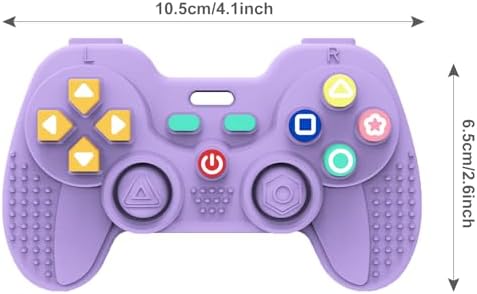 Hooku Silicone Teething Toys for Babies 0-6 Months, Teethers for Babies 6-12 Months, Remote Teether for Baby, Sensory Toys for Babies, Baby Chew Toys - Image 7