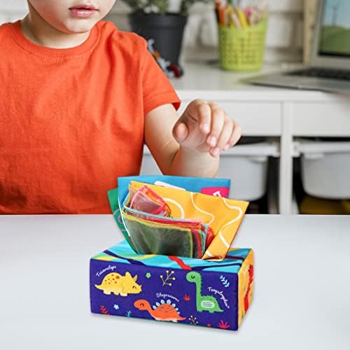 Busy Pull Tissues Early Learning Toys Interactive Toys Tear Resistant Machine Washable Suitable for Infant Play Pr, 10 Silk 3 - Image 2