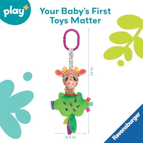 Ravensburger Play+ Pull & Wiggle - Giraffe | Interactive Movement Toy | Encourages Grasping & Cause-and-Effect Learning - Image 2