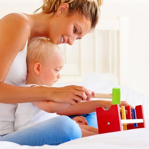 10 Pack Kids Hammer Toy, Wooden Simulation Maintenance Tools - Image 7