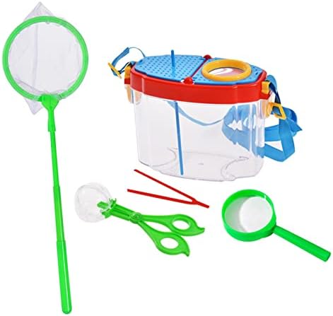 1 Piece Insect Viewer Box Explorer Toy Transparent with Lanyard and Clip Suitable for Nature Study Adventure Gift Giving, C - Image 5