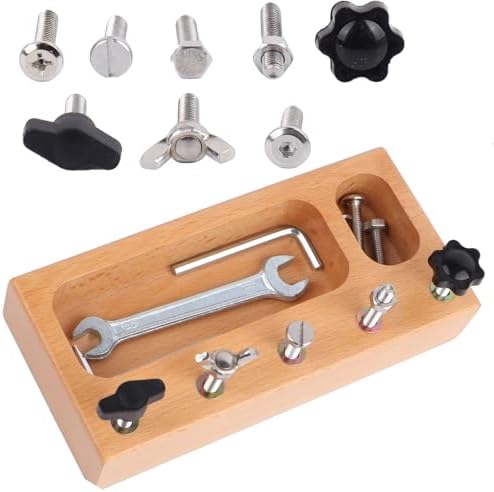 MEROCO Montessori Screwdriver Board Set Montessori Toys for 3 Year Old Boy - Image 2