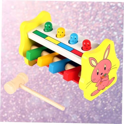 Wood Beat Toy with Hammer for Kids Girls Educational - Image 7