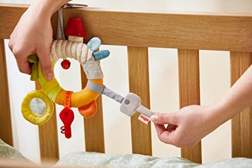 HABA - Fabric Toy - My First Keys - Rattle - 6 Months and Up - 306453 - Image 5