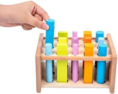 Adena Montessori 15-Piece Shape Sorting Sticks Toy, 1-3y - Image 7