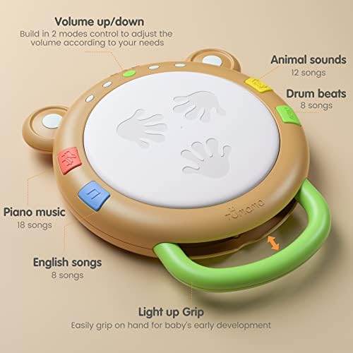 TUMAMA Baby Musical Electronic Drum Toy for Boys and Girls - Image 2