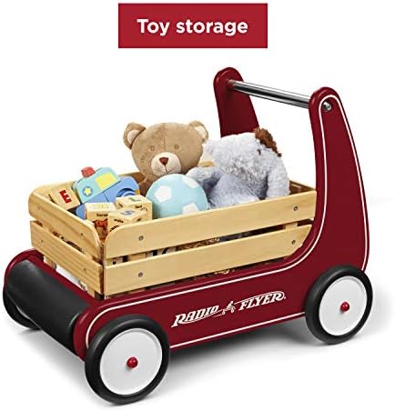 Radio Flyer Classic Walker Wagon, for Kids 1-4 Years Old, Red - Image 2