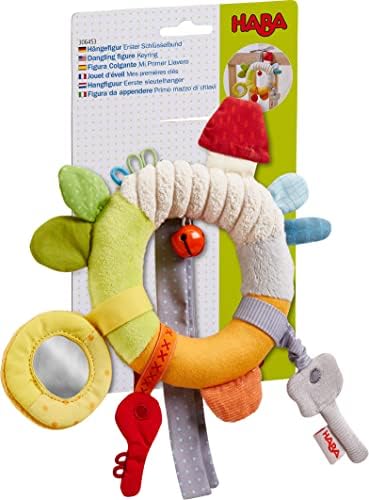 HABA - Fabric Toy - My First Keys - Rattle - 6 Months and Up - 306453 - Image 2