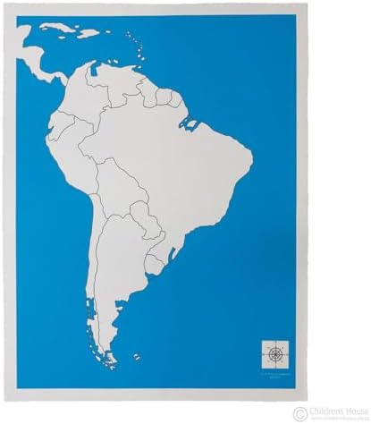 Kinderhuis- 8 Unlabeled Control maps SET Classroom Grade durable Geography Montessori Materials Casa Elementary Birch wood Africa, Australia, World, Europe, Asia, North America, South America, USA - Image 4