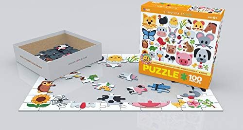 Farm Animals Emojipuzzles 100pc - Image 3