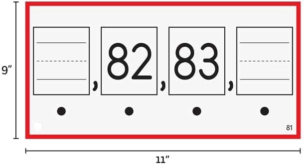 Really Good Stuff Tap and Write Missing Numbers - 123 Cards - Image 9