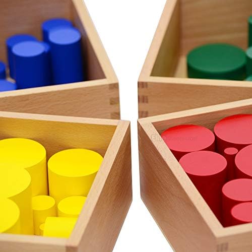 Elite Montessori Knobless Cylinders (Set of 4) - Image 3