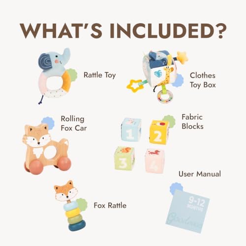 Goodevas Baby Gift Box 9-12 Months – Montessori-Inspired, for Boys & Girls - Image 2