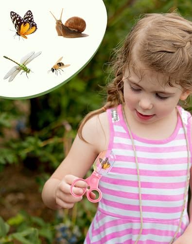 ROBUD Dual Bug Catcher for Kids,Includes 1 Pink and 1 Green, Bug Catching Kit with Bag Kit, Outdoor Exploration Set for Camping, Montessroi Toy for Kids Coming Closer to Nature,WRP61 - Image 7