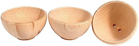 TickiT 73939 Wooden Bowls - Set of 3 - Image 2