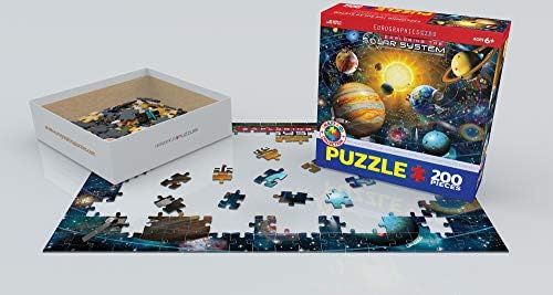 EuroGraphics Exploring The Solar System 200 - Piece Puzzle - Image 3