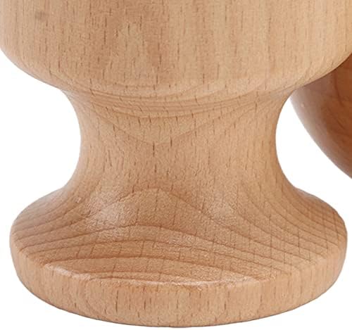 Egg Cup Puzzle Toy, Wooden Grasping Practice Project Fitting Exercise Early Education Toy for Baby Toddler, with Fine Polished No Burr Surface - Image 7