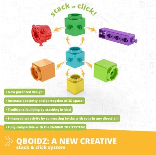 Engino STEAM Labs, Learning About Aircrafts, Building Blocks for Ages 3+, Construction Kit, STEM Kit for Girls & Boys, Learning & Education Toys, Steam Toys, Toddler Activities (5 Models) - Image 7