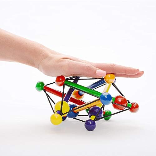 Manhattan Toy Skwish Classic Wooden Baby Rattle and Motor Skill Activity Toy for Infants and Toddlers - Unboxed - Image 2