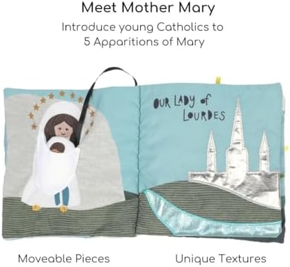 Wrapped in Mary’s Mantle Quiet Book - Catholic Stories Book for Kids with Spiritual Lessons - Mary’s Love Teaching Faith, & Guidance Thro... - Image 2