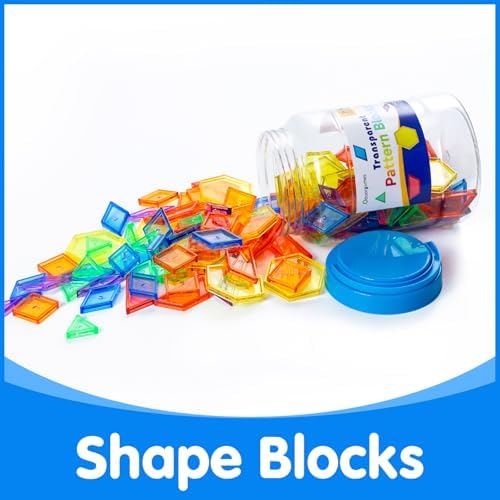 Mini Number Pops 11-20 – 140 Pcs Translucent Pattern Blocks - Educational Light Table Manipulatives and Accessories, Educational Number Matching Learning Toy for Toddlers - Image 7