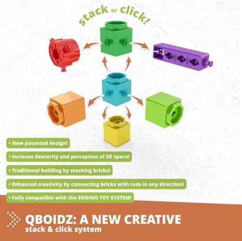 Engino STEAM Labs, Learning About Wild Animals, Construction Toys for Ages 3+, Building Blocks, STEM Kit for Girls & Boys, Preschool Educational Toys (5 Models) - Image 7