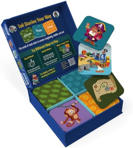 Story Starters, Pirate Max Story Cards for Kids, Ages 3+ - Image 2
