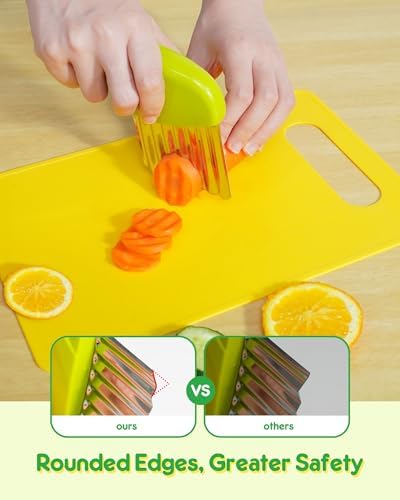 melican Kids Knife Set, 38 Pcs Montessori Kitchen Tools, BPA - Image 6
