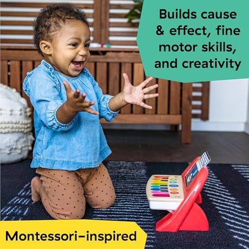 Baby Einstein Cal’s First Melodies Magic Touch Wooden Piano Musical Baby Toy, Ages 6 Months + - Image 2