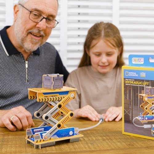 National Geographic Educational Kit to Build Your Own Hydraulic Lift, 16cm x 26cm x 4.5cm - Image 7