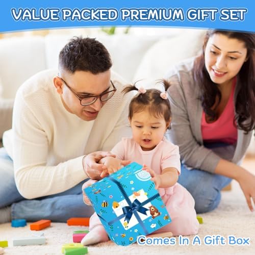 Wooden Activity Cube | Montessori Toys for 1 2 3 Year Old Toddler Gifts - Image 7