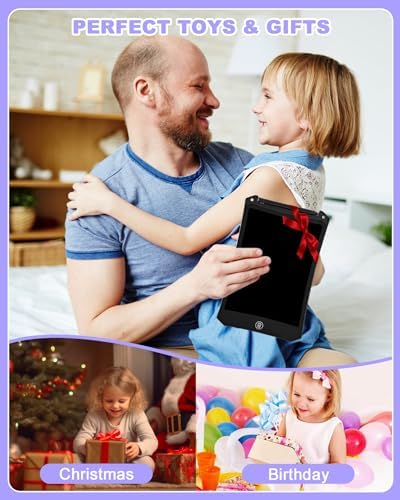 cimetech Toddler Girl Gifts, LCD Writing Tablet 2 Pack, Drawing Pad - Image 7