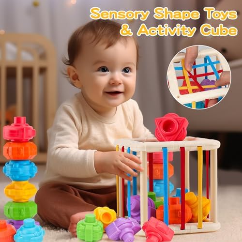 Montessori Toy for Baby 6-18 Months Gift for Toddlers Boys Girls - Image 2