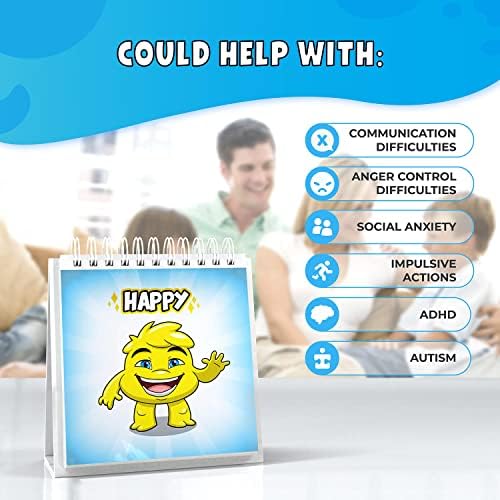 Feelings Flipbook for Kids - Learn 20 Emotions & 6 Coping Skills (Monsters) - Image 7