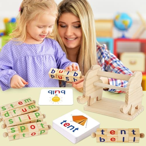 Montessori Educational Toy,Kid Learning Activity Gift for 3-6 Year(4 Block) - Image 7
