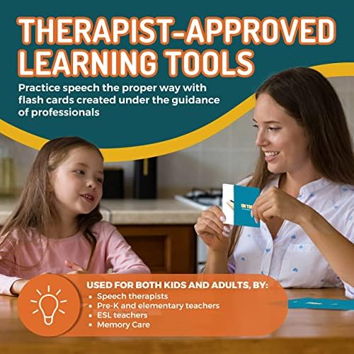 CreateFun 149 Prepositions, Emotions & Verbs Speech Therapy Flash Cards Set - Image 7