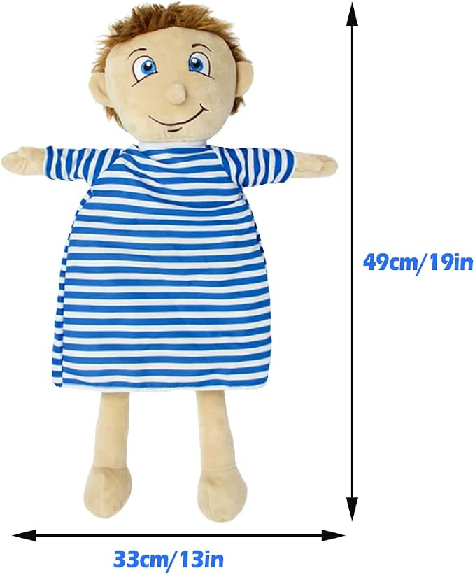 KAKIBLIN Human Body Plush Toy with Removable Organs for Toddlers Learning - Image 7