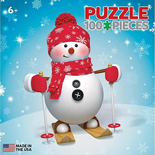 EuroGraphics Snowman Mini Puzzle (100 Piece) - Image 2